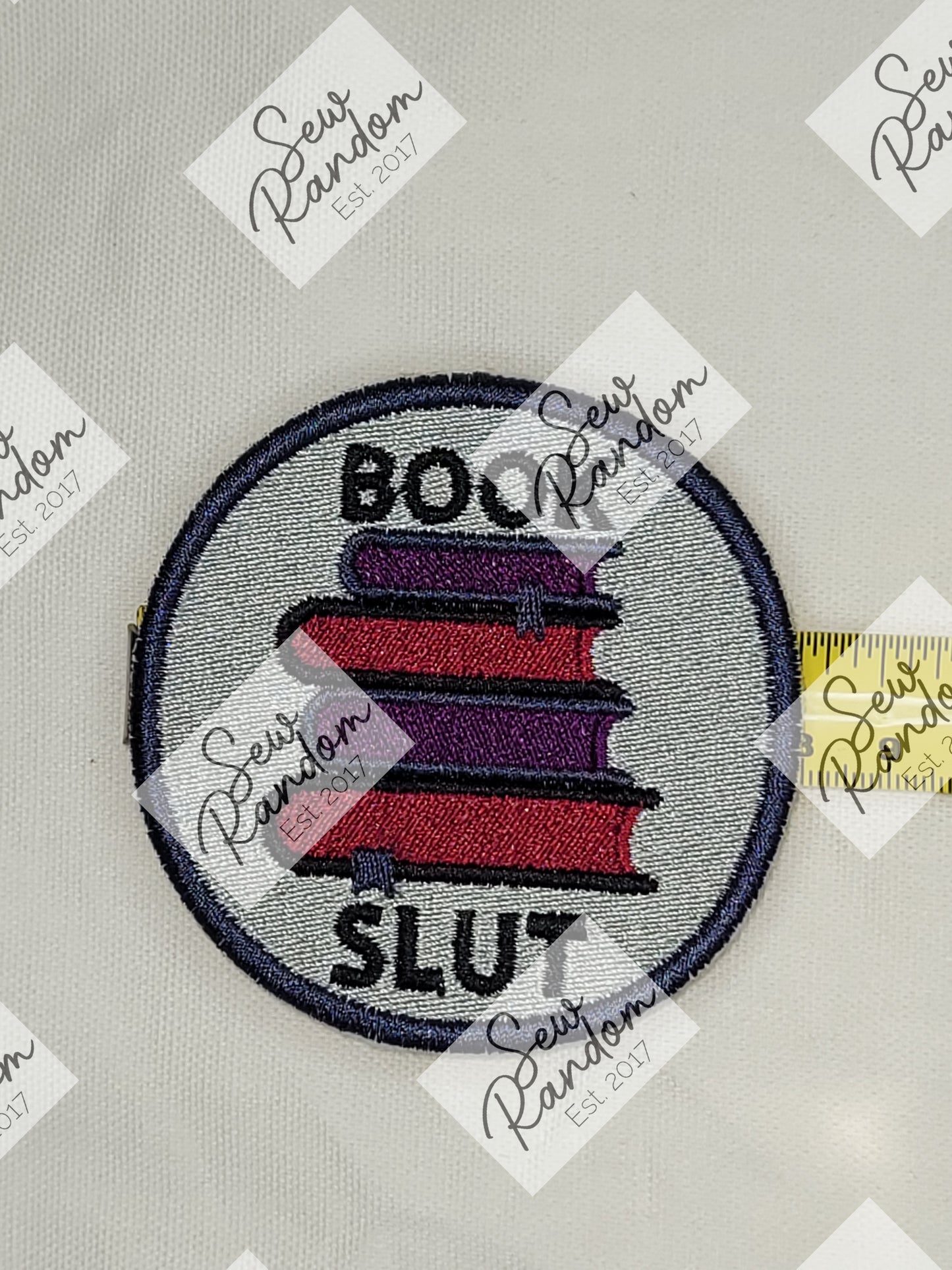 BOOK SLUT IRON ON PATCH