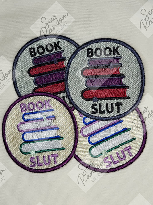 BOOK SLUT IRON ON PATCH