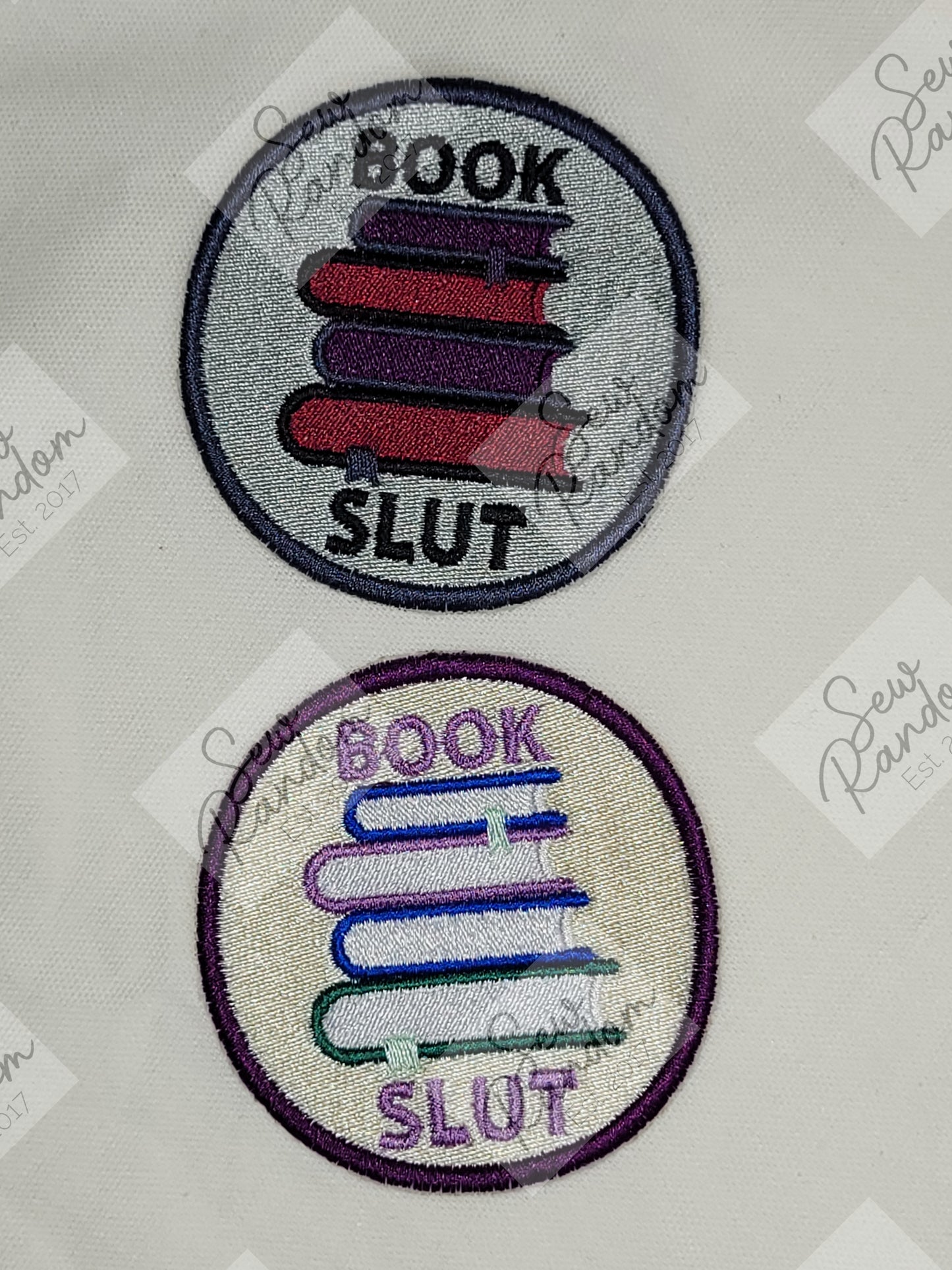 BOOK SLUT IRON ON PATCH