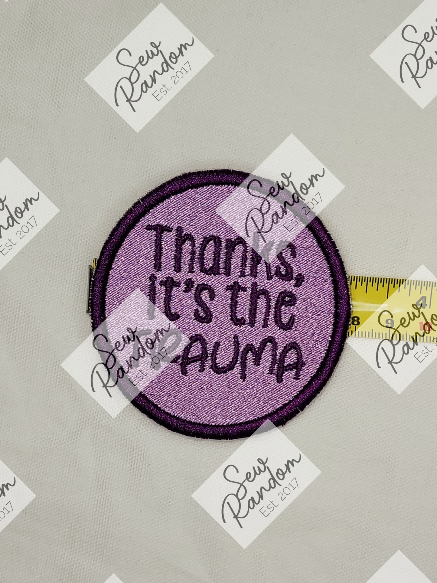 TRAUMA IRON ON PATCH