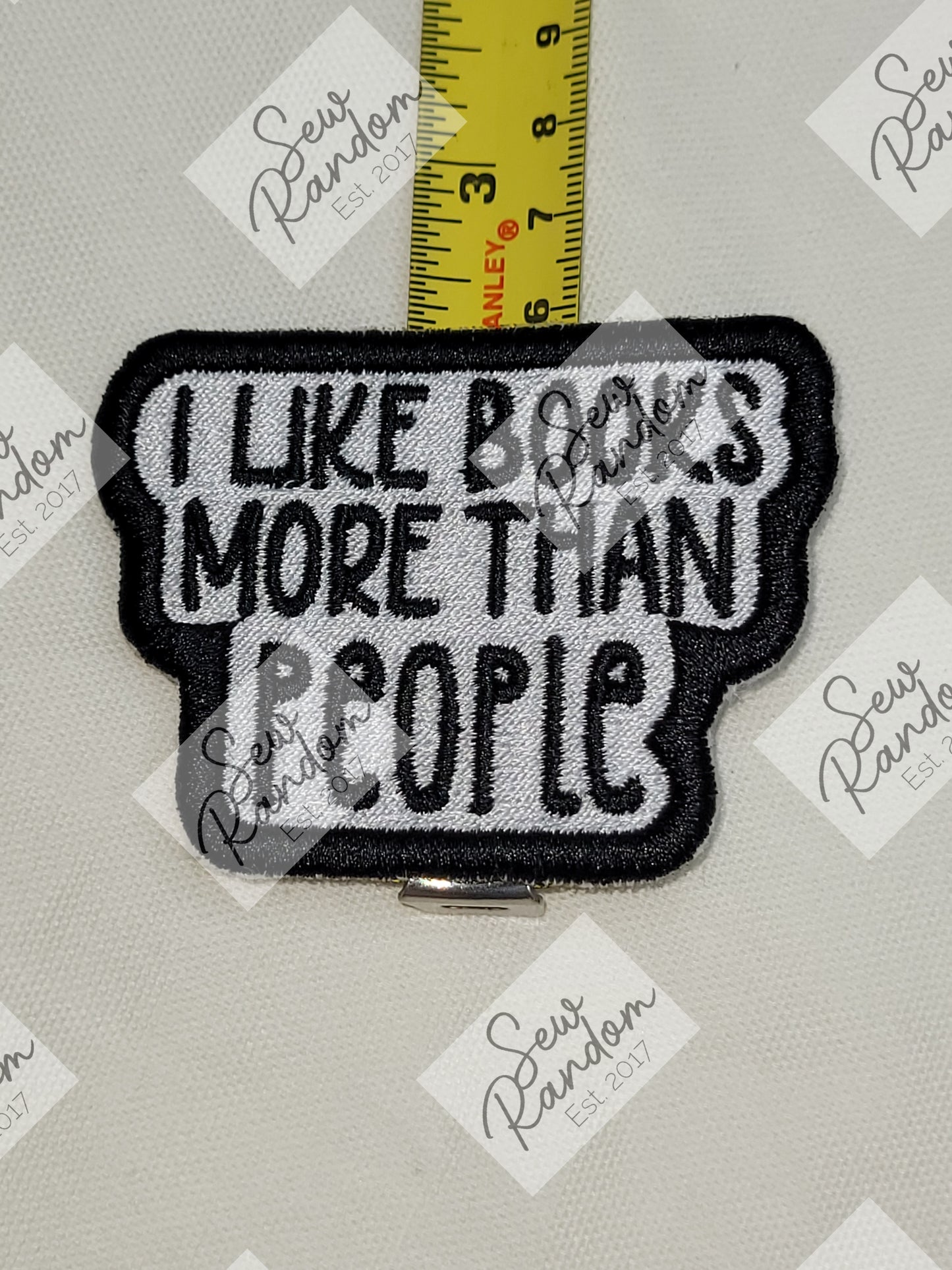 LIKE BOOK IRON ON PATCH