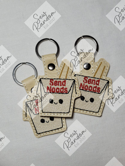 SEND NOODS KEYRING