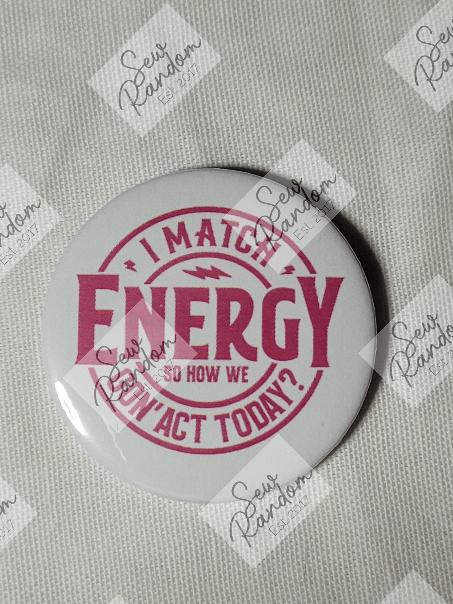 ENERGY 58mm BADGE