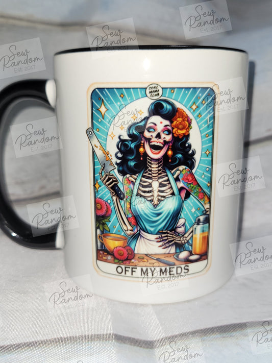 OFF MEDS TAROT MUG