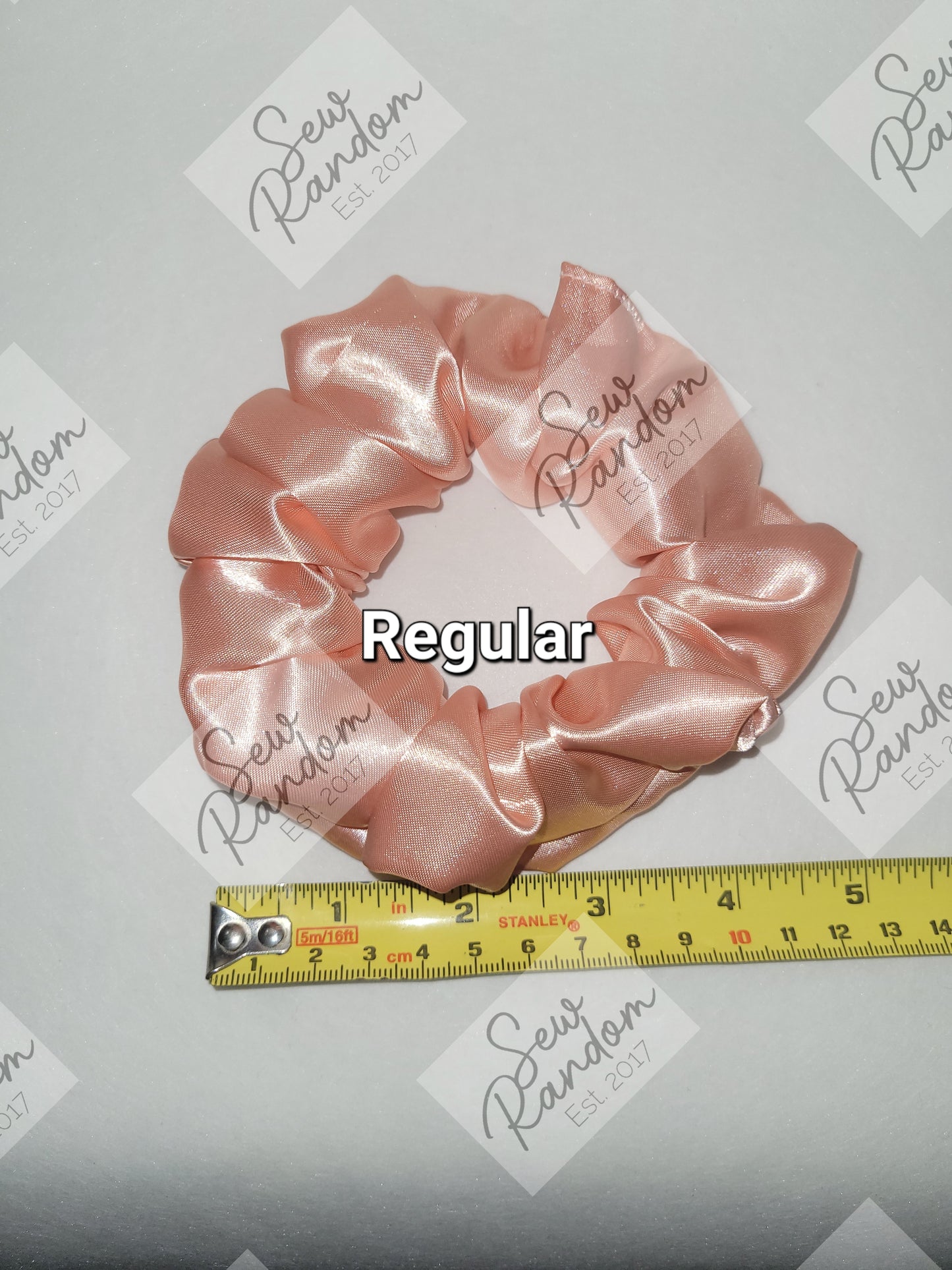 FOX SATIN SCRUNCHIE