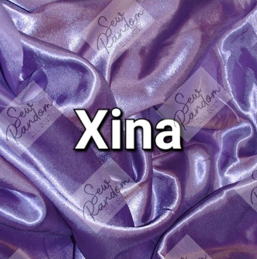 XINA SATIN SCRUNCHIE