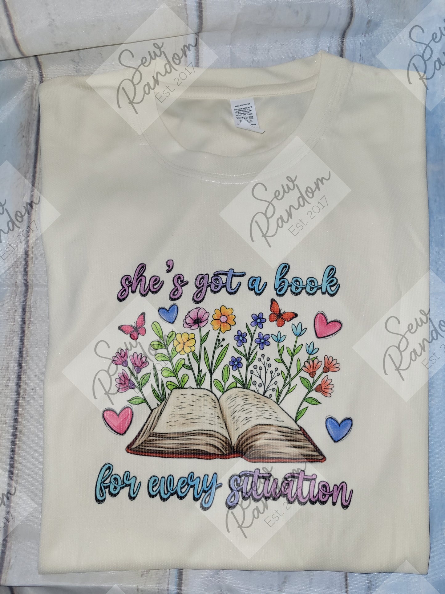 GOT A BOOK PRINTED T SHIRT