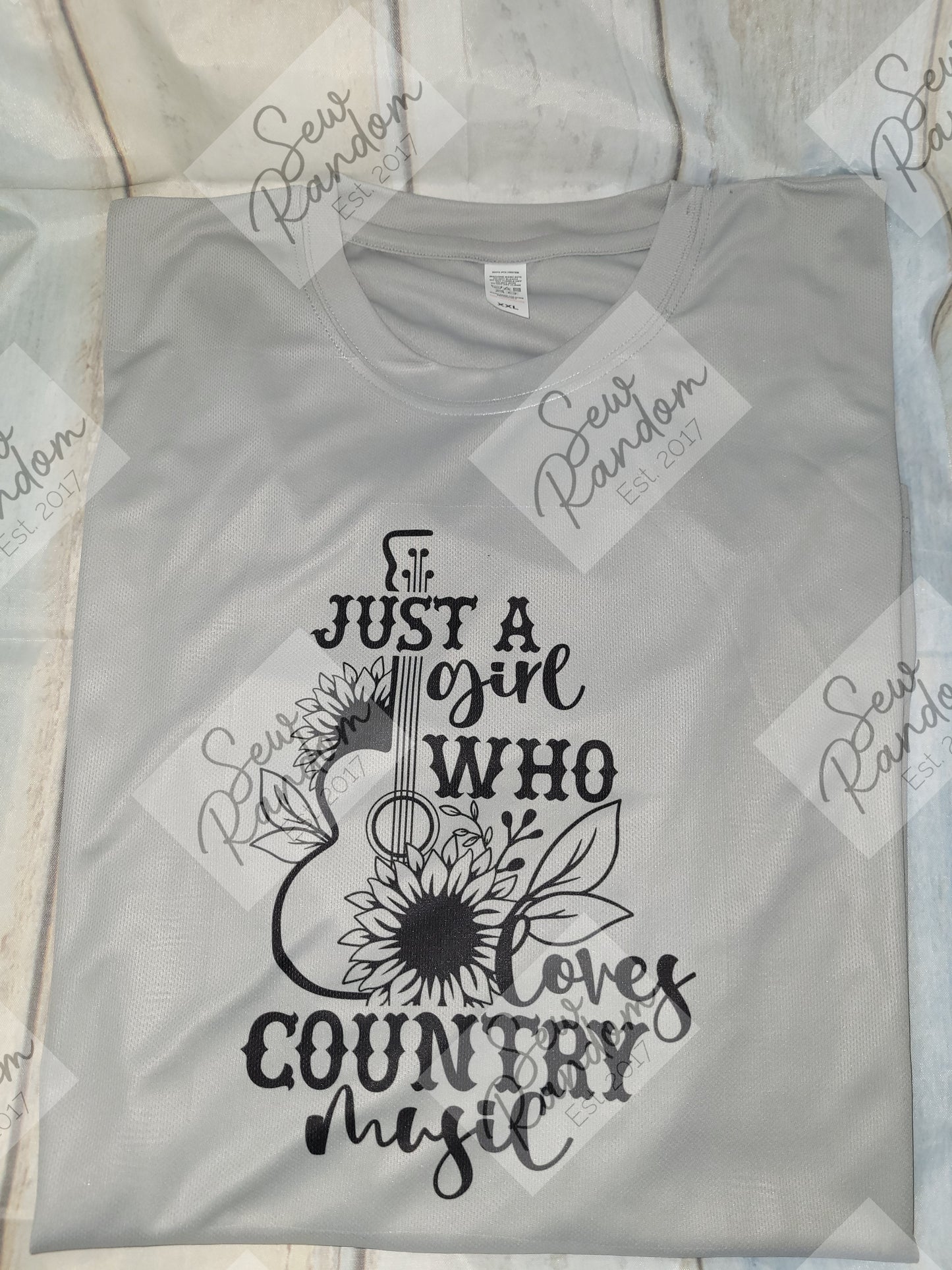 COUNTRY GIRL PRINTED T SHIRT