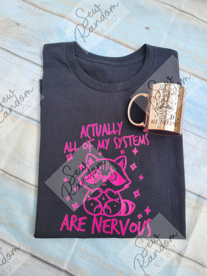 SYSTEMS NERVOUS T SHIRT