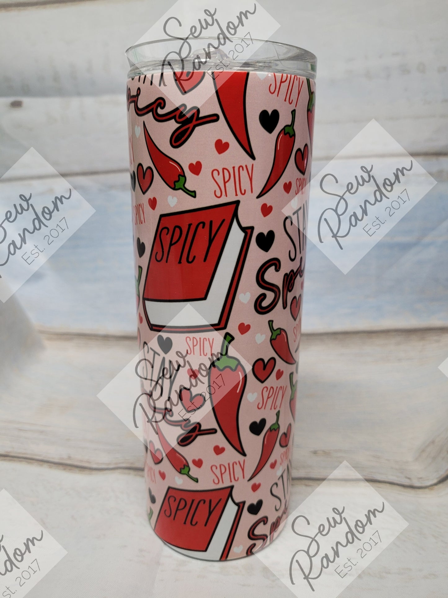 SPICY BOOK TUMBLER - PINK