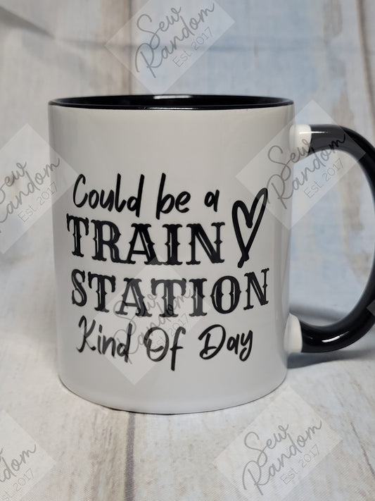 TRAIN STATION MUG