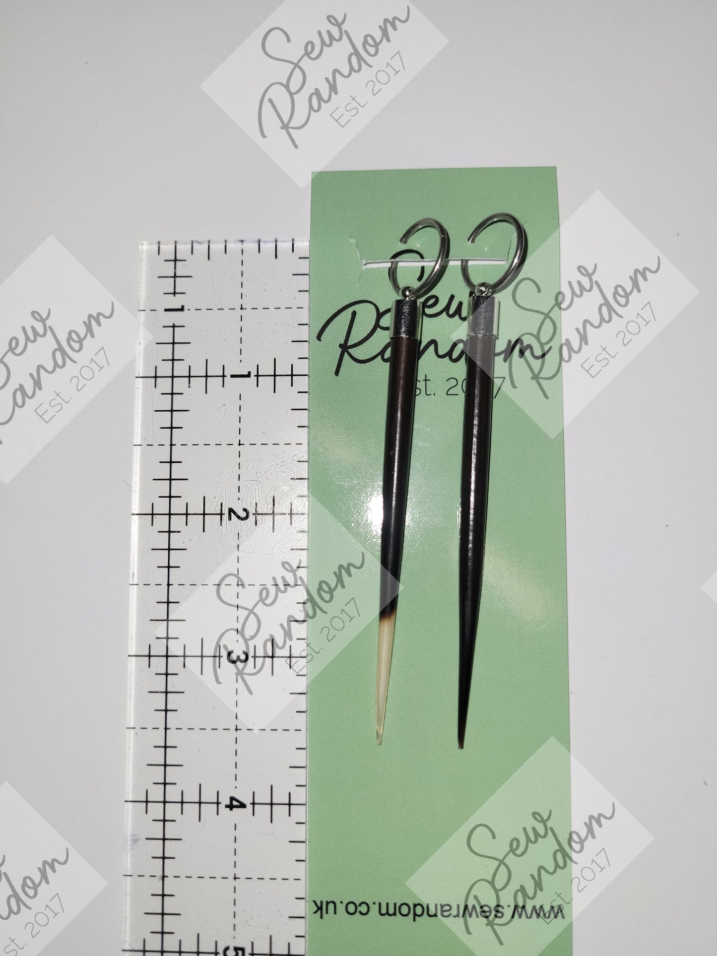 PORCUPINE QUILL EARRINGS - F