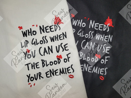 LIP GLOSS TEA TOWEL