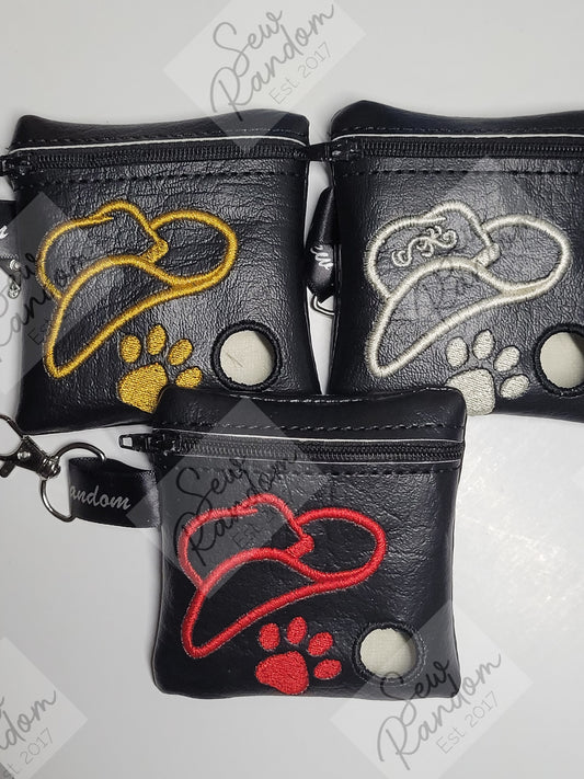HAT & PAW POO BAG HOLDER