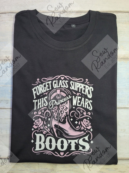 PRINCESS BOOTS T SHIRT