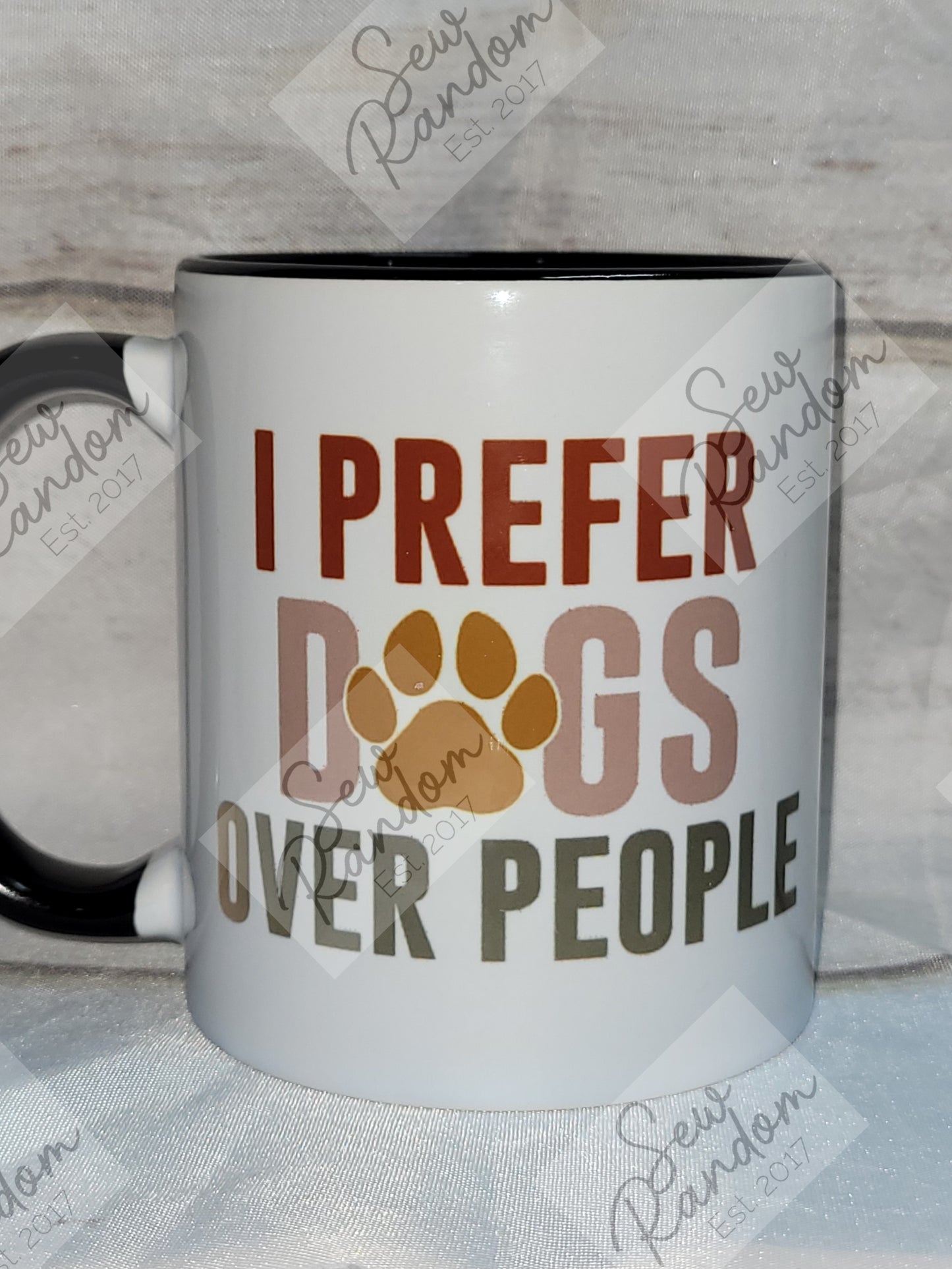 PREFER DOGS MUG
