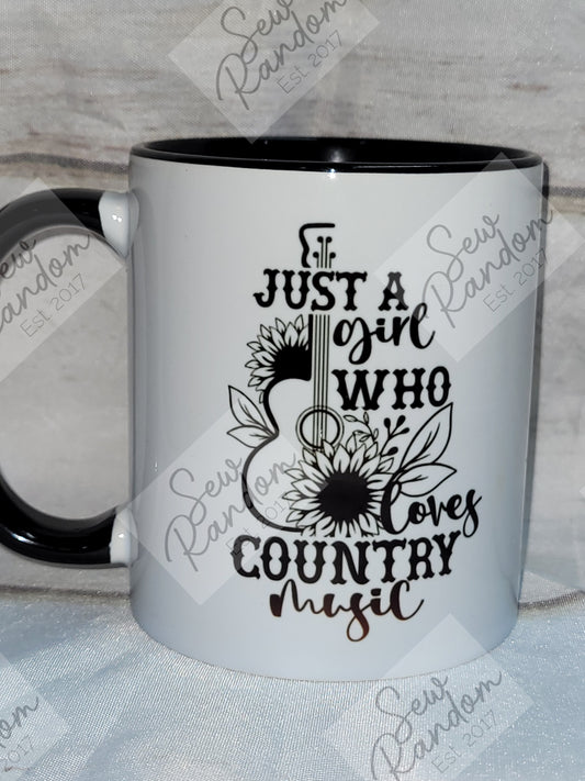 GIRL LOVES COUNTRY MUG