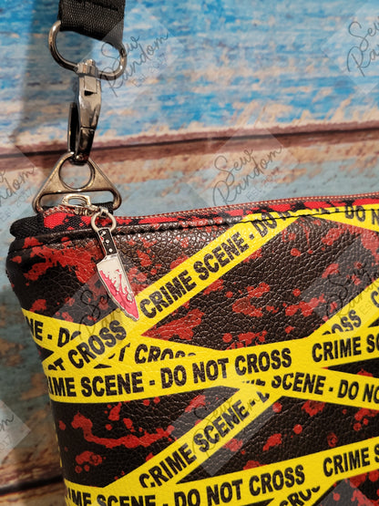 CRIME SCENE CROSSBODY BAG