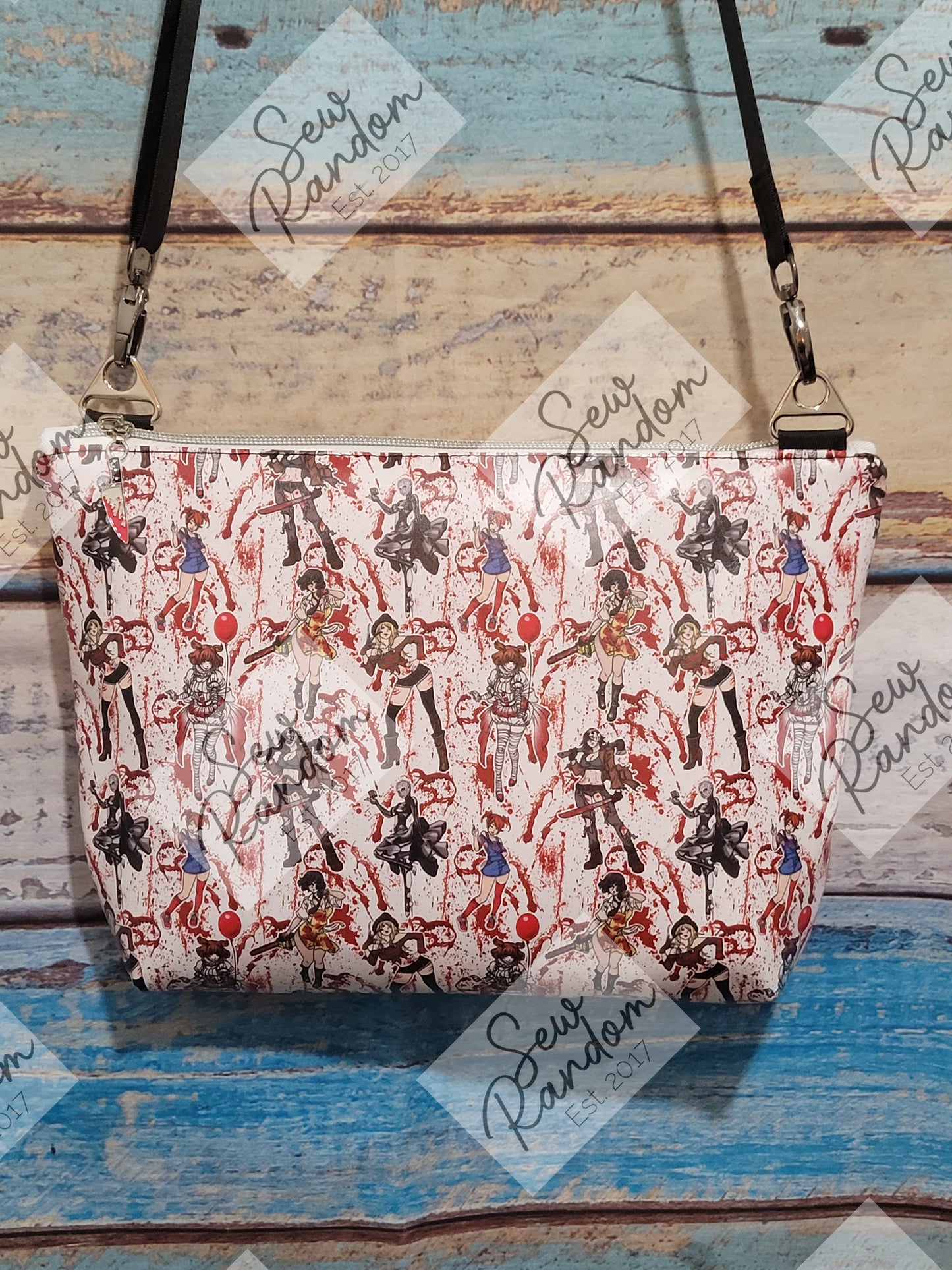 HORROR PIN UP CROSSBODY BAG