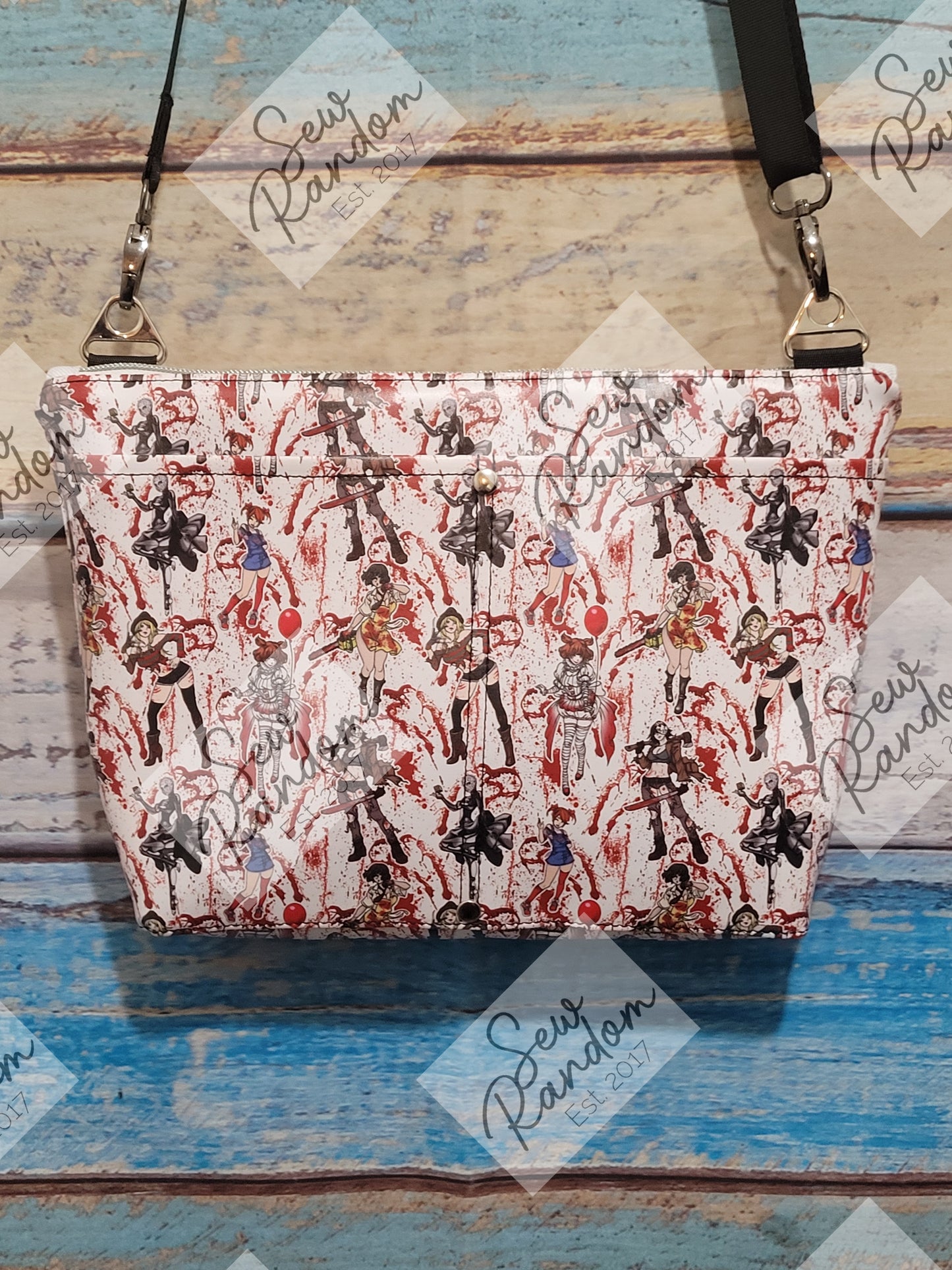 HORROR PIN UP CROSSBODY BAG