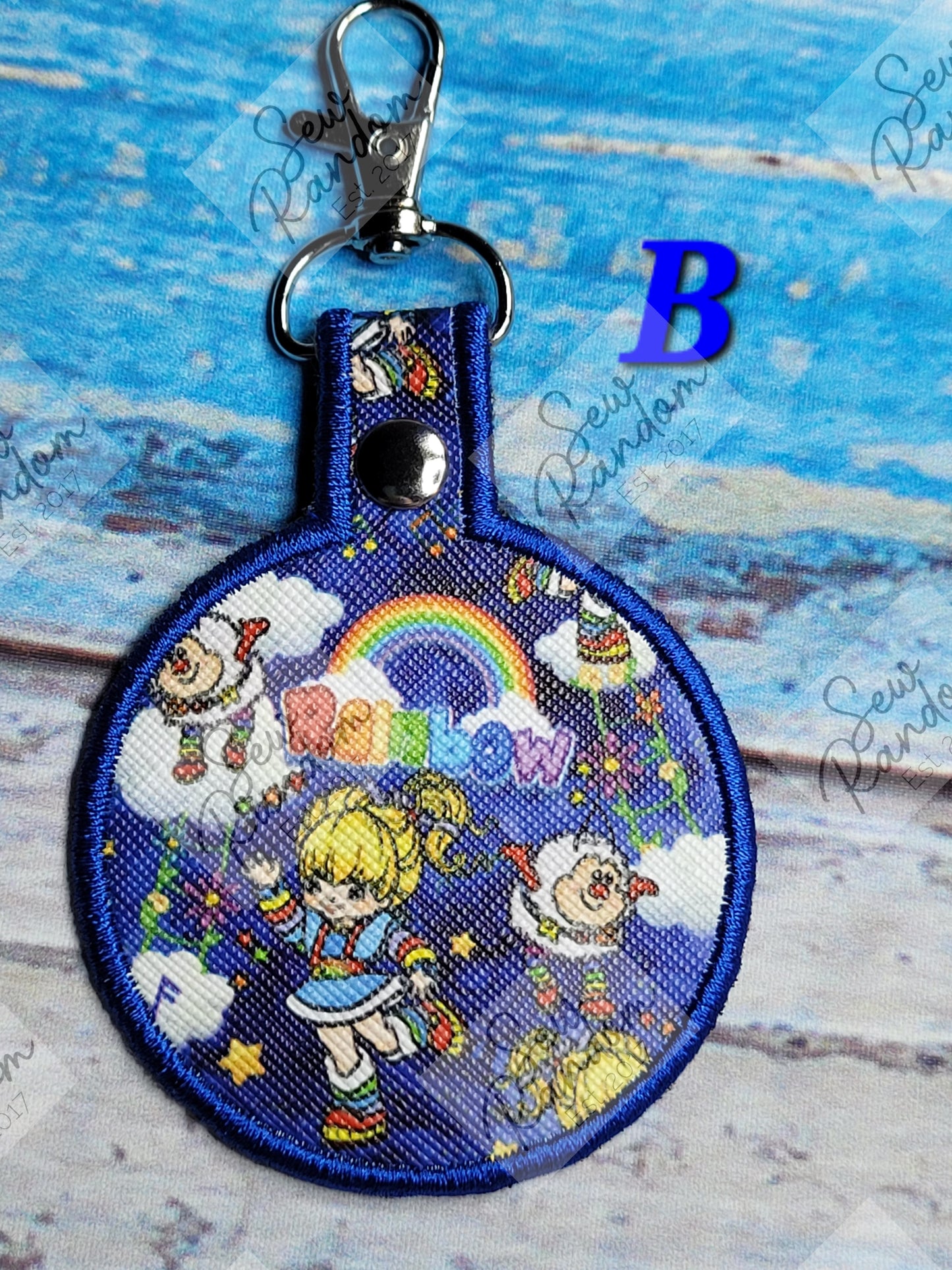 RAINBOW B KEYRING