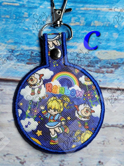 RAINBOW B KEYRING