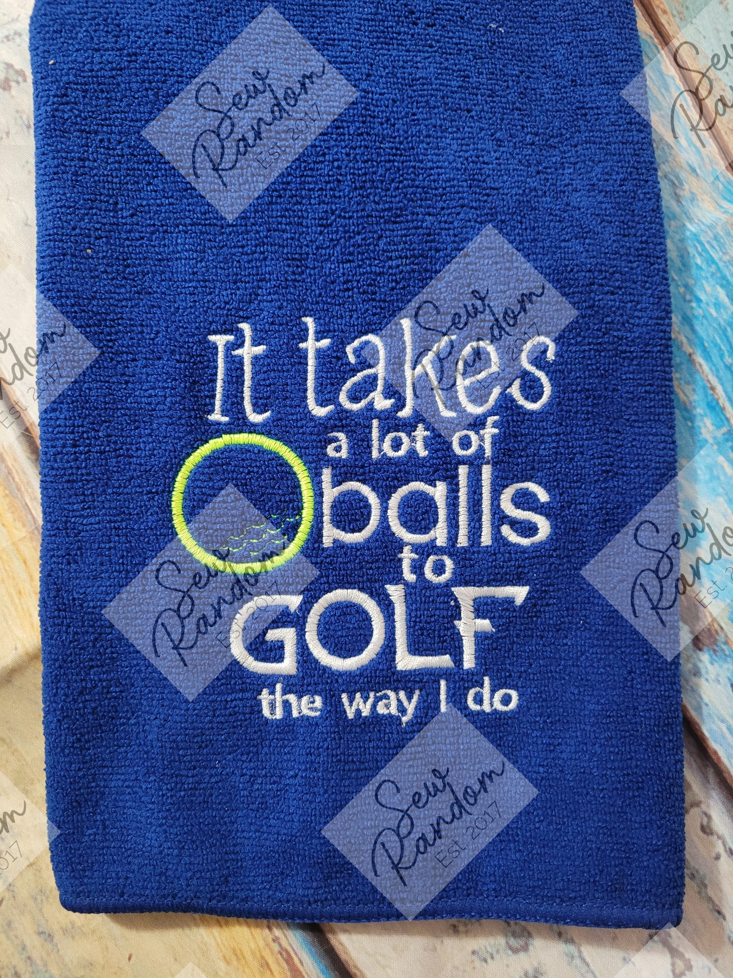 NOVELTY GOLF TOWEL