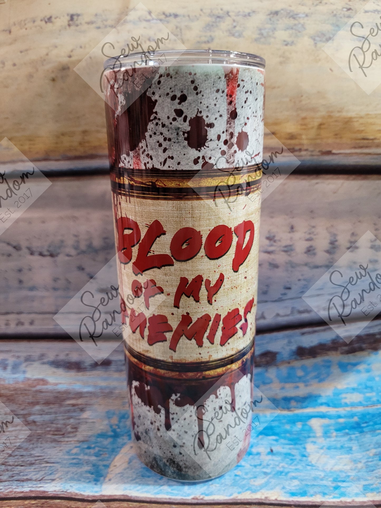 BLOOD OF MY ENEMIES TUMBLER