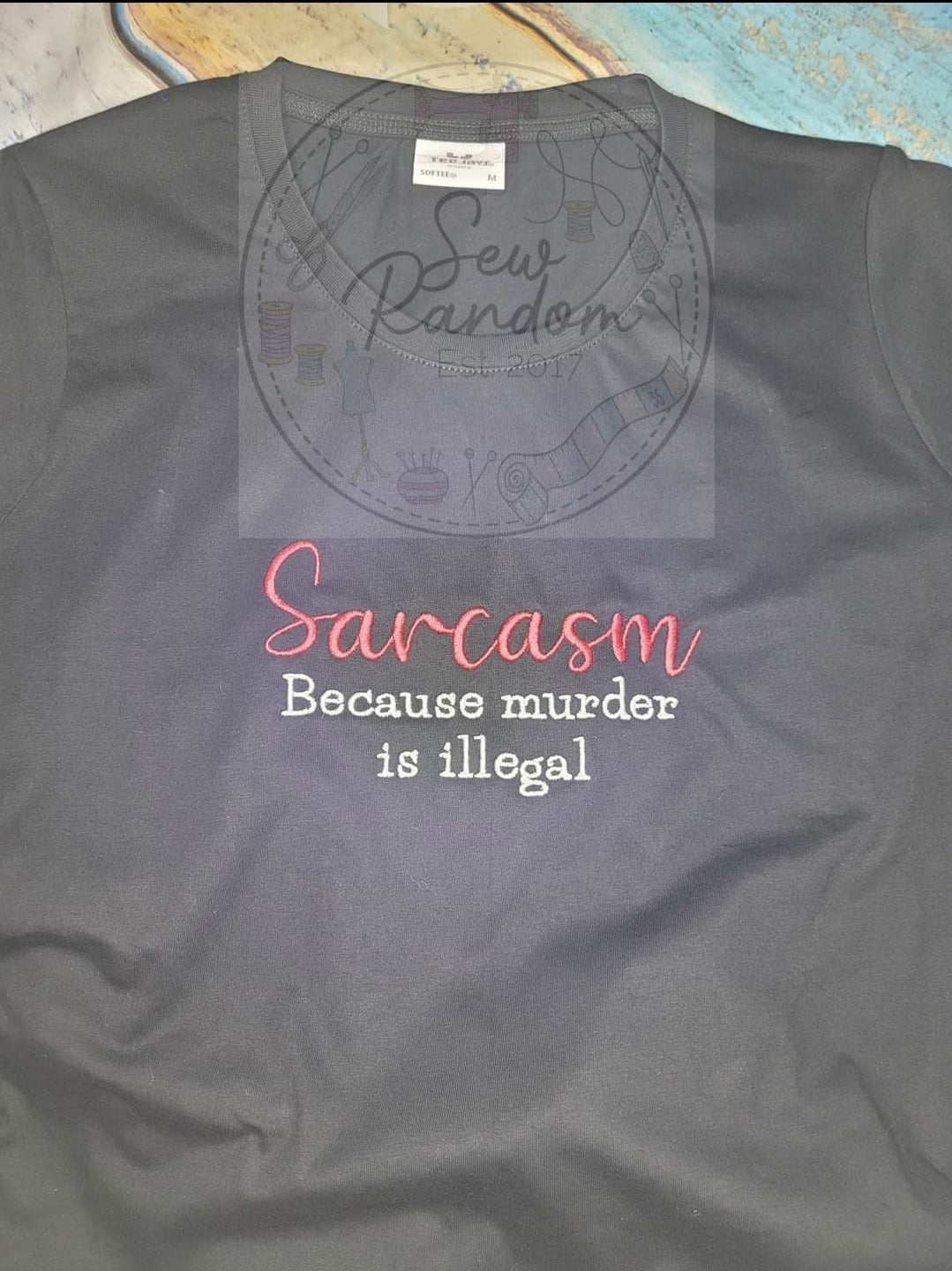 SARCASM LADIES T SHIRT