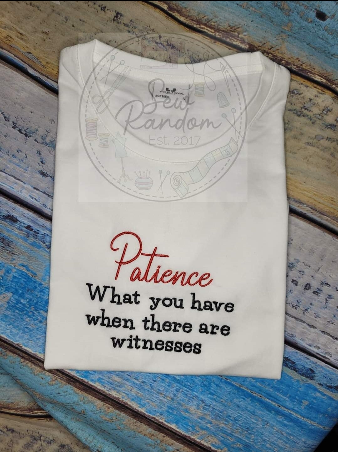 PATIENCE LADIES T SHIRT