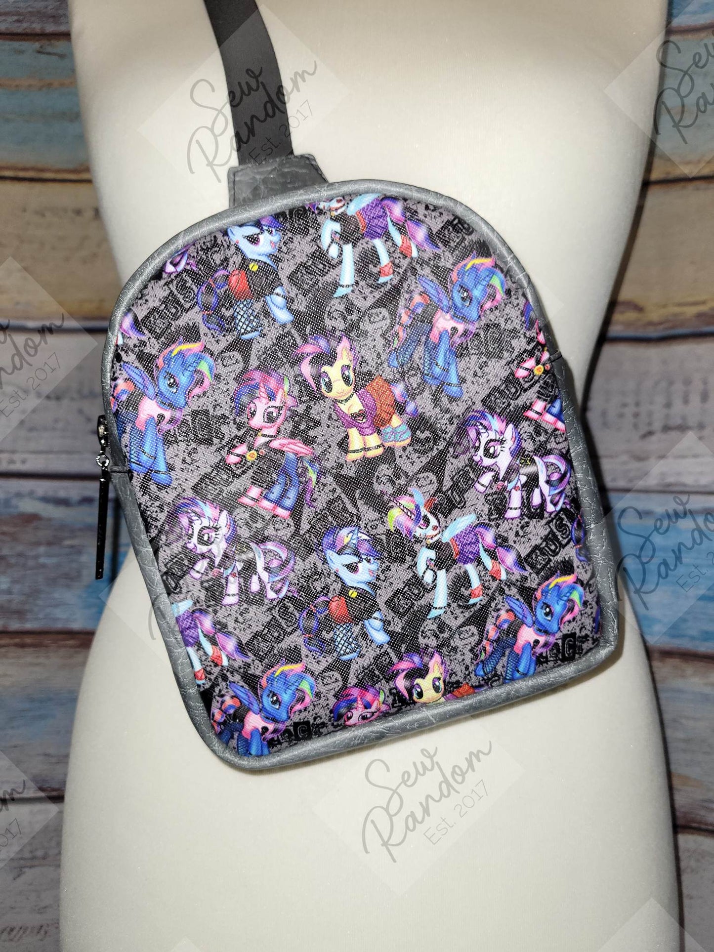 PUNK PONIES STANDARD SIZE SLING BAG