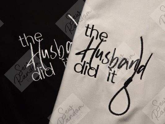 HUSBAND DID IT TEA TOWEL
