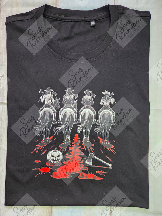 HALLOWEEN COWGIRLS T SHIRT