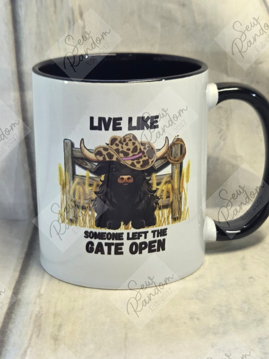 GATE OPEN MUG
