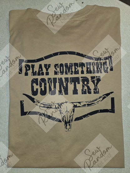PLAY SOMETHING COUNTRY ORGANIC COTTON T SHIRT