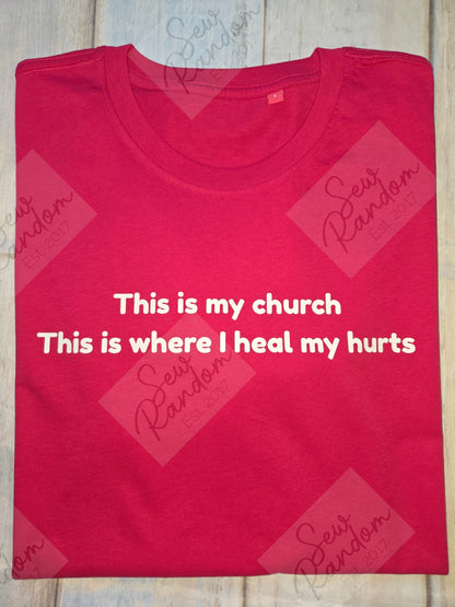 MY CHURCH T SHIRT