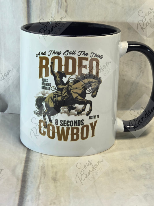 RODEO COWBOY MUG