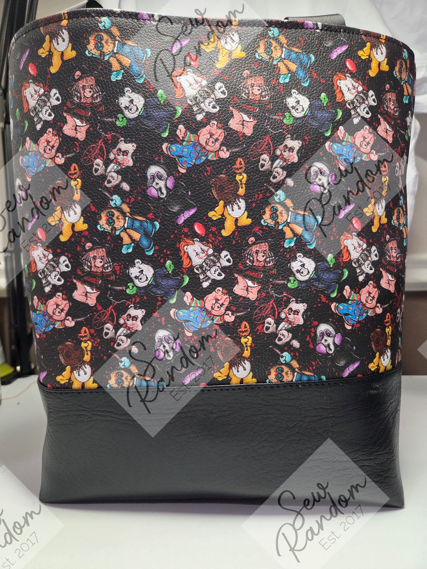 SCARE BEARS TOTE BAG