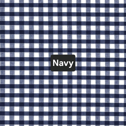 GINGHAM SCRUNCHIES