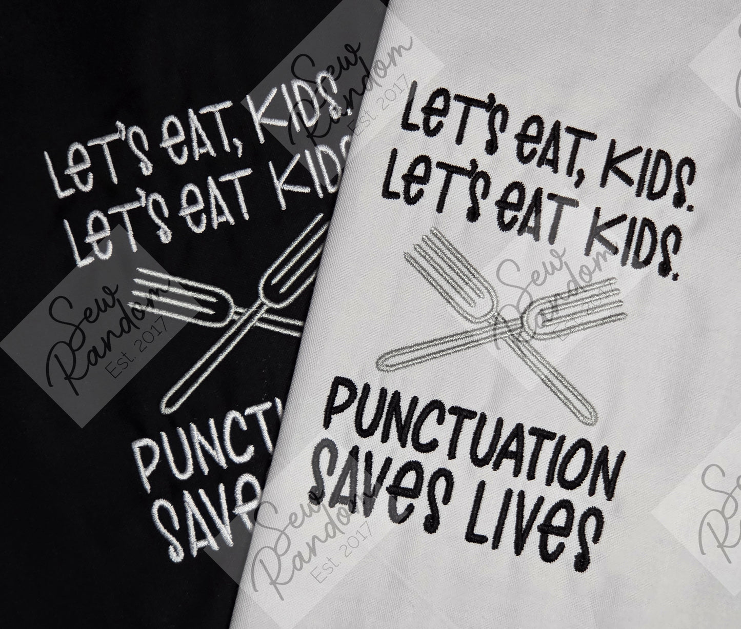 PUNCTUATION TEA TOWEL