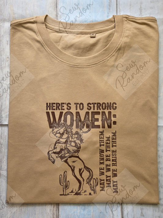 STRONG WOMEN T SHIRT