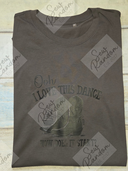 LOVE THIS DANCE T SHIRT