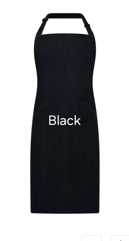100% EMBROIDERED APRON