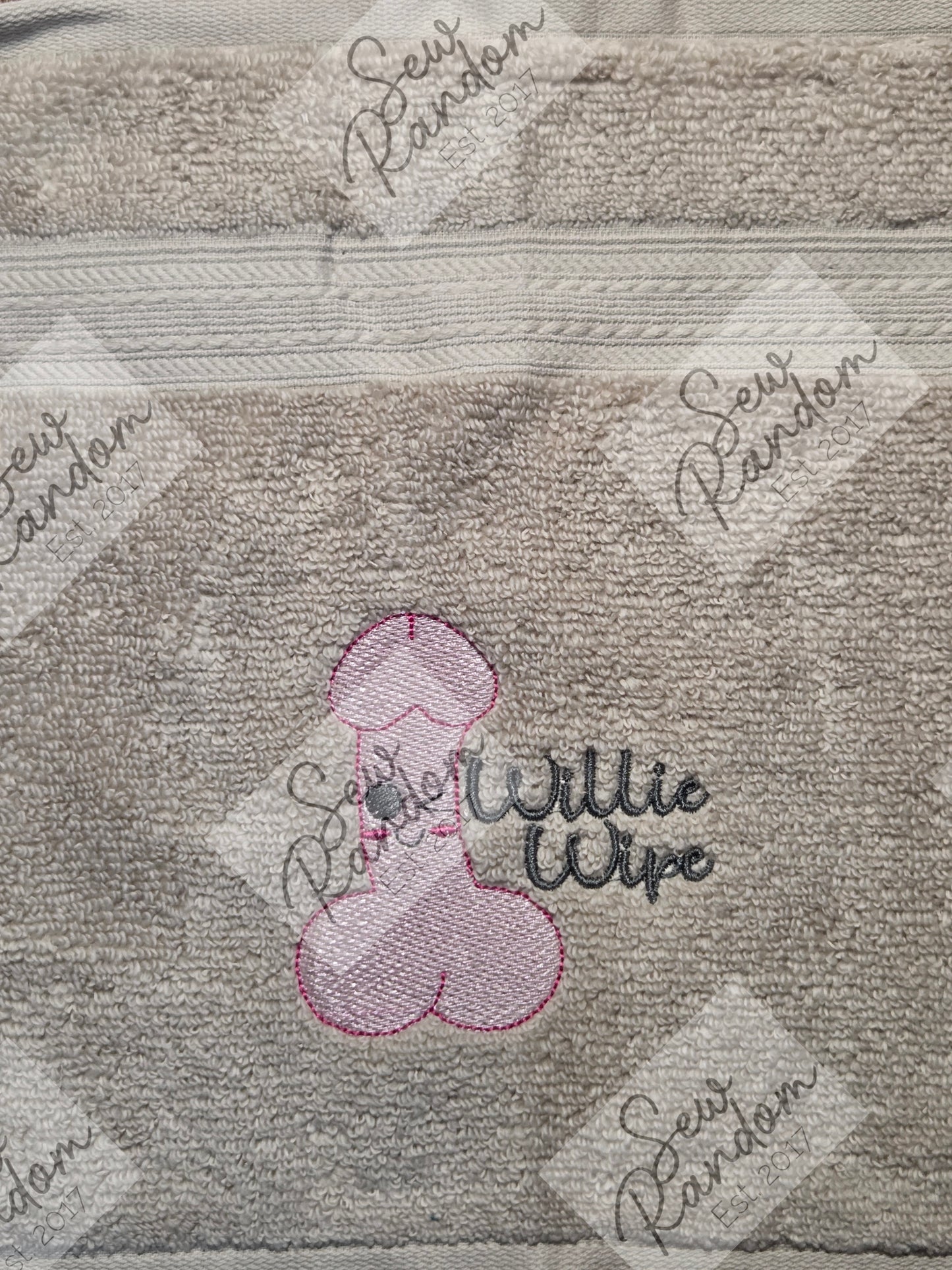 WILLIE WIPE NOVELTY WASH CLOTH