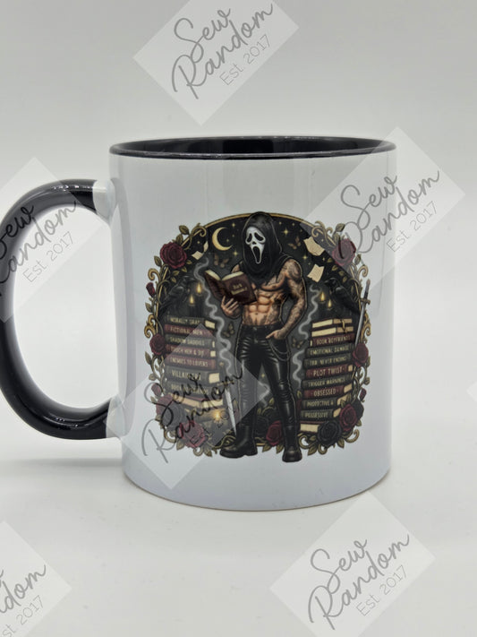 MASKED READER MUG
