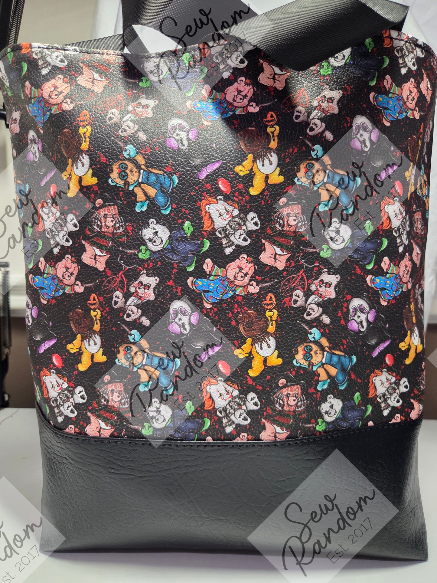 SCARE BEARS TOTE BAG