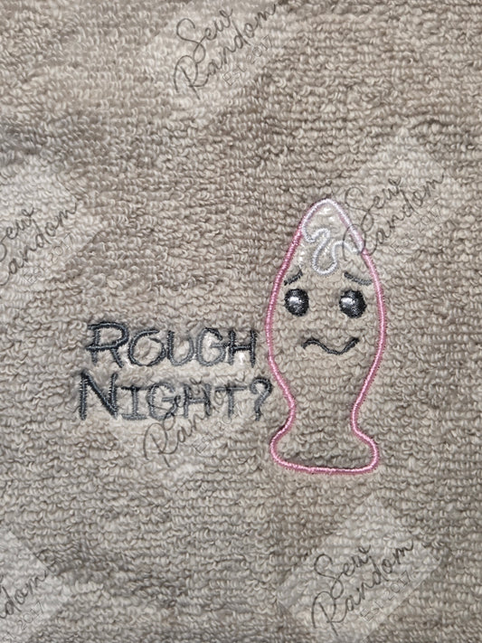 ROUGH NIGHT? NOVELTY WASH CLOTHS