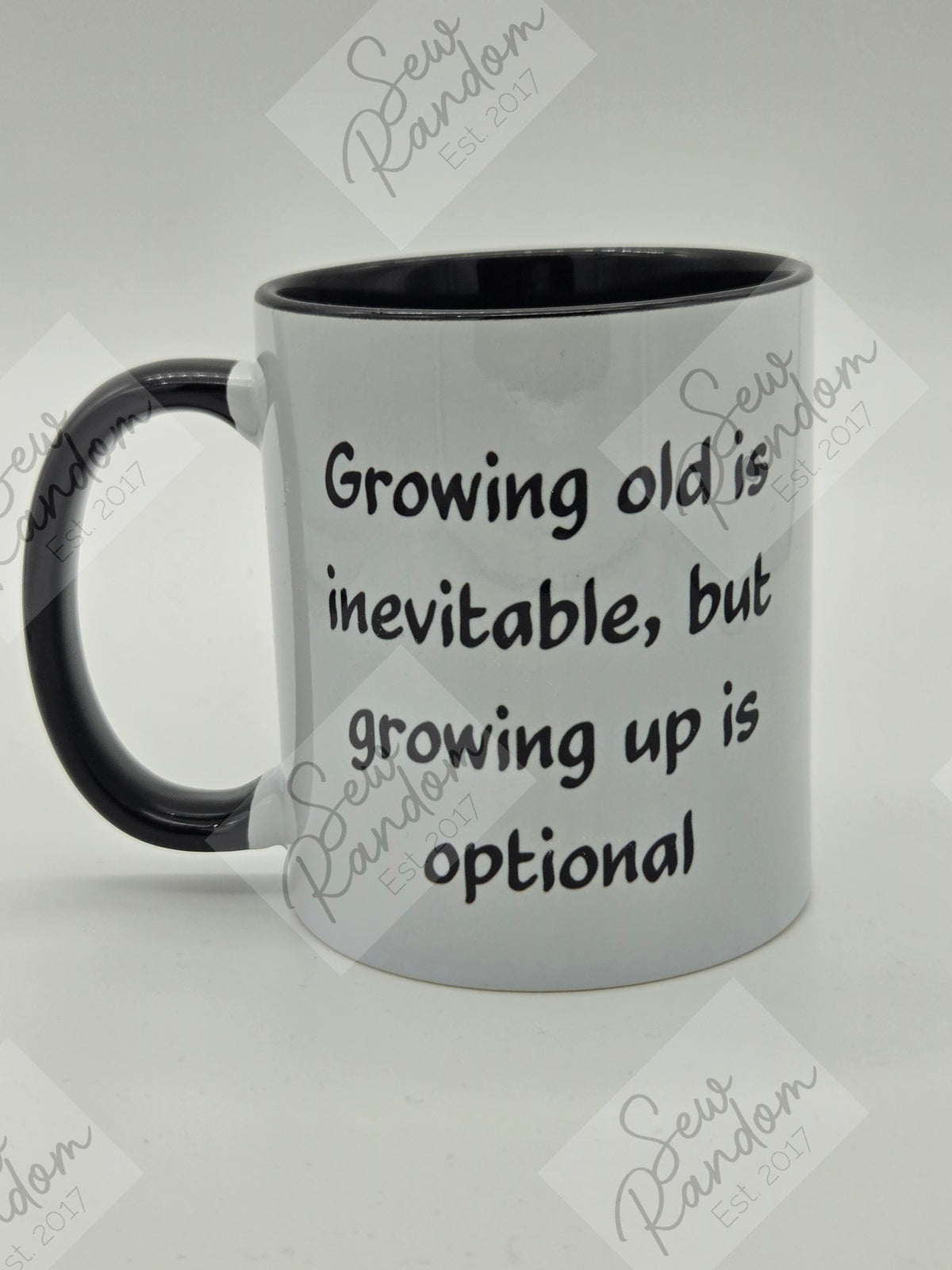GROWING OLD MUG