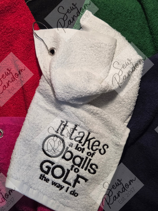 NOVELTY GOLF TOWEL