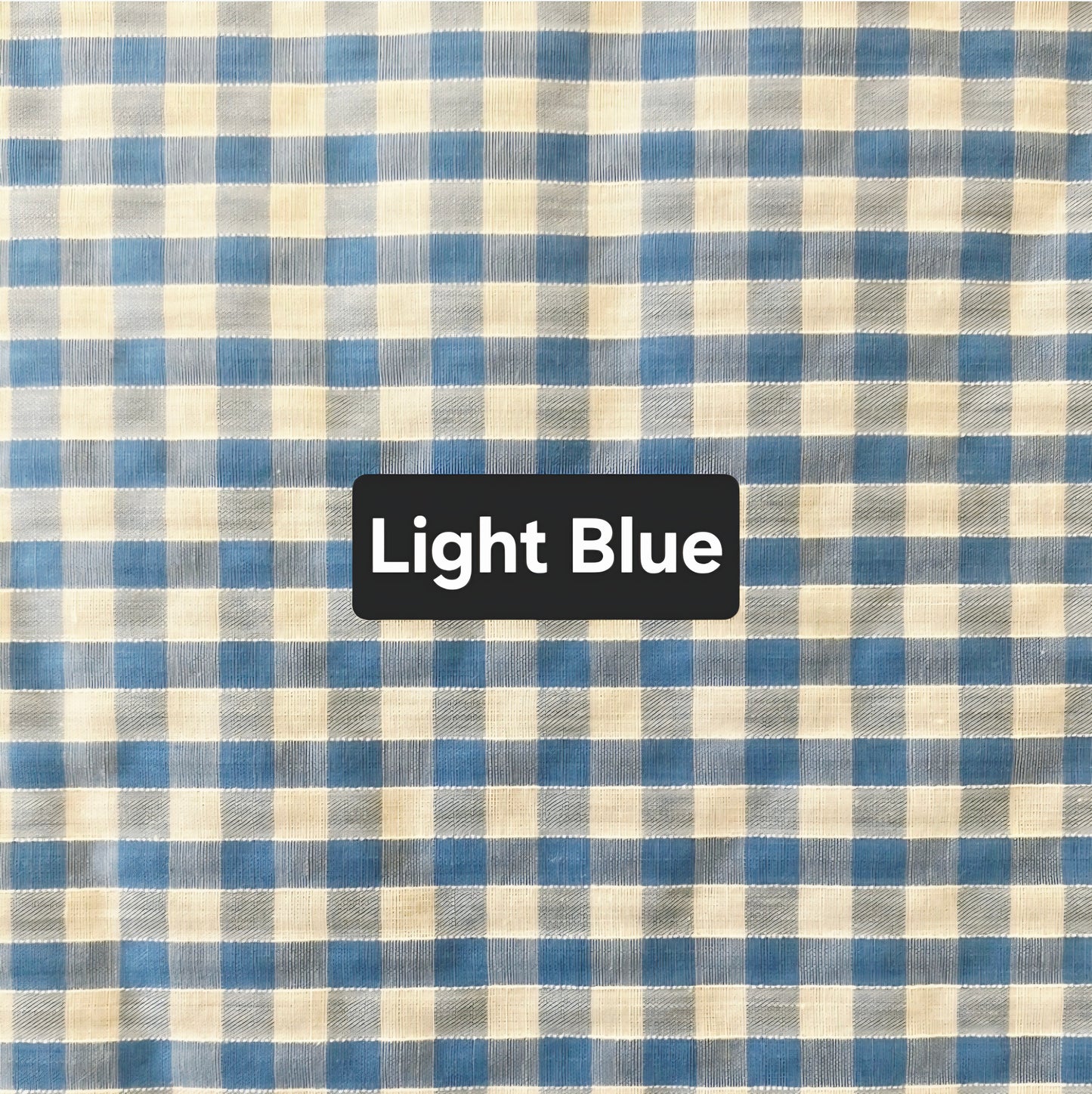 GINGHAM SCRUNCHIES